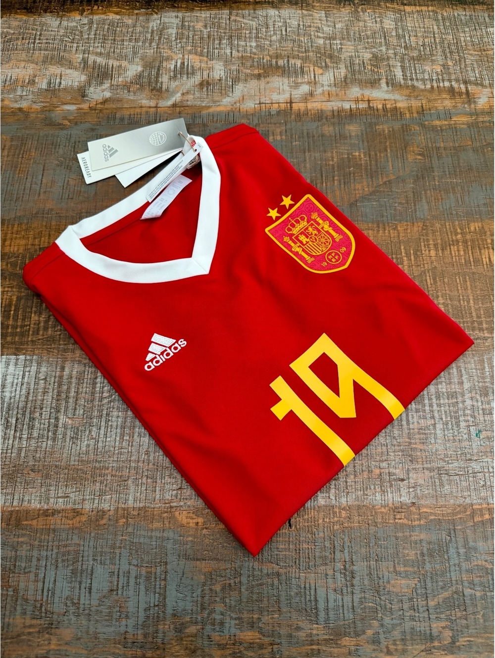 2 Starts World Champions Lamine Yamal Spain Adidas Jersey Women XS